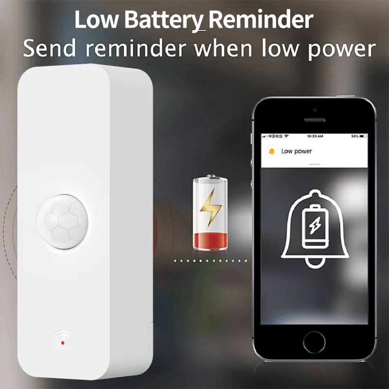 Tuya-zigbee Pirモーションセンサー,人体赤外線 - Smart Home Web のレビューと価格
