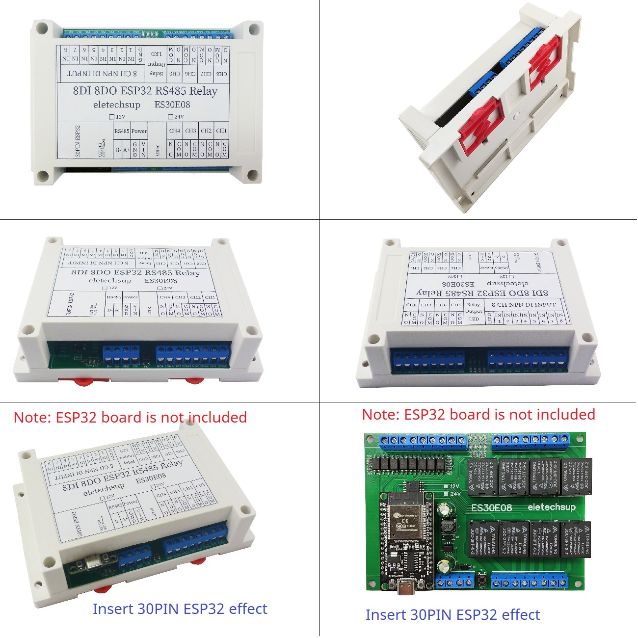 ESP32 8CH プログラマブル リレー モジュール Wi - Smart Home With Plc のレビューと価格