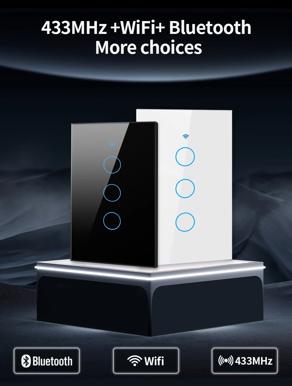 Tnce-WiFi, Zigbee,インテリジェントタッチウ - Smart Home Web のレビューと価格