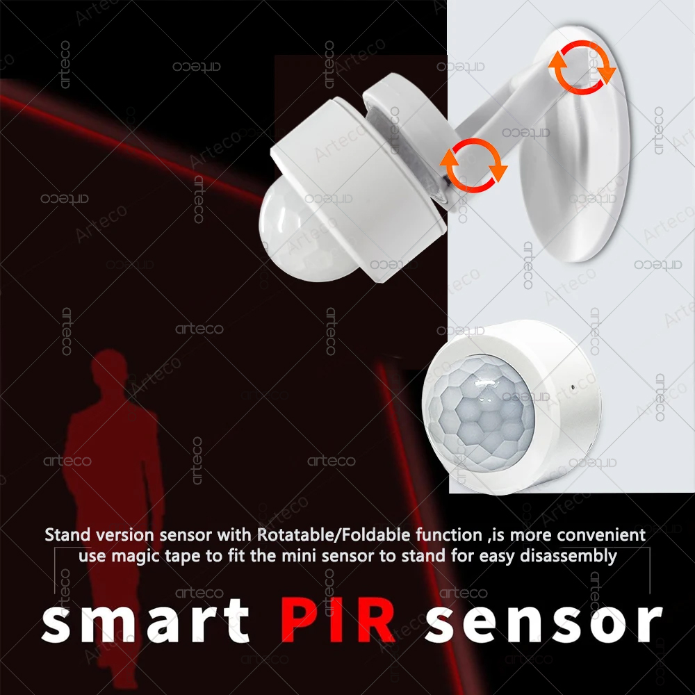 Zigbee 3.0 ミニ PIR モーションセンサー人体赤 - Smart Home Zentrale のレビューと価格