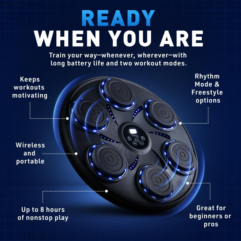 スマートミュージックボクシングマシン（グローブ、Blueto - Smart Home Gym のレビューと価格