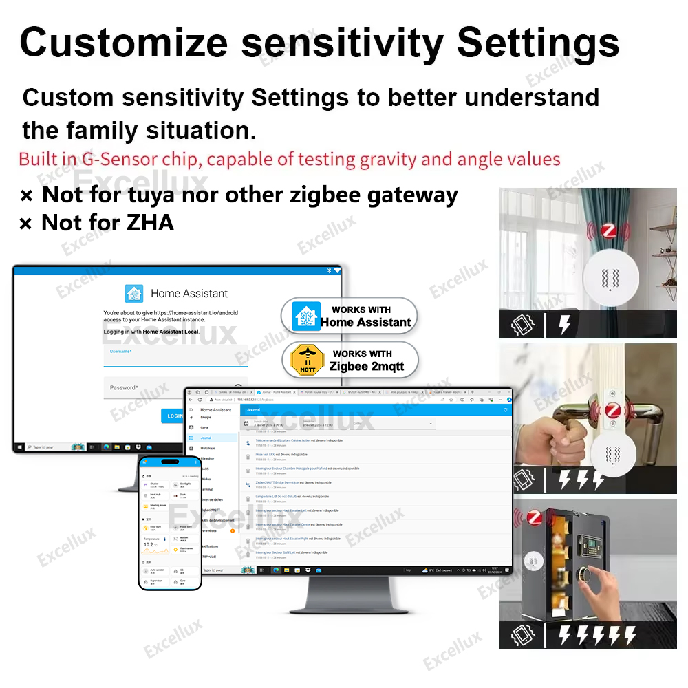Zigbee 3.0 スマート振動センサー リアルタイム モ - Smart Home Tools のレビューと価格