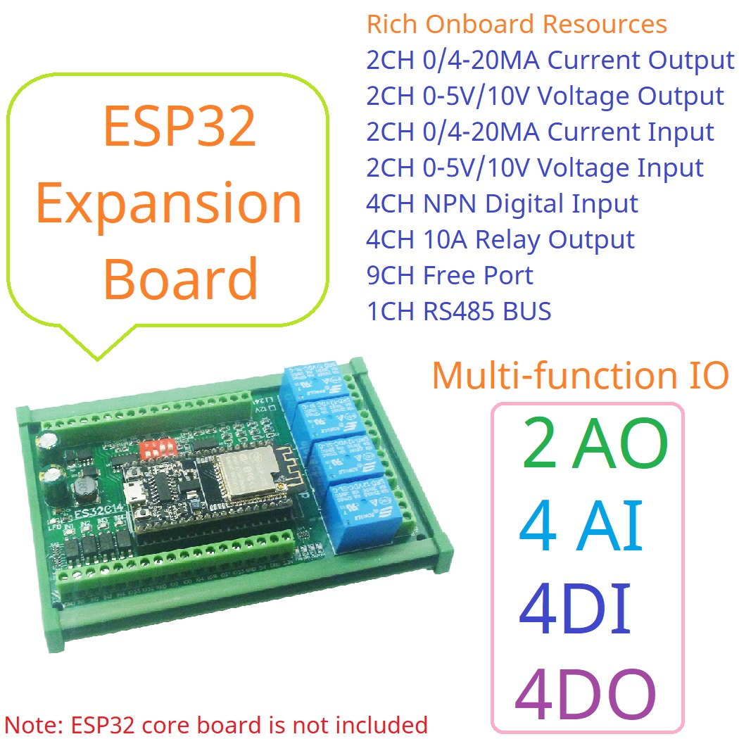 Wifiリレースイッチ用es32c14拡張ボード,DC 12 - Smart Home With Plc のレビューと価格