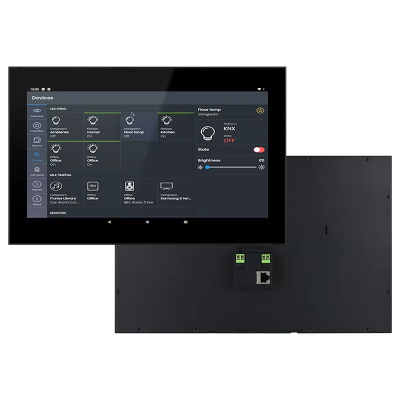 新型14インチ金属製壁掛けスマートホームコントロールパネルA - Smart Home Touchscreen Control Panel のレビューと価格