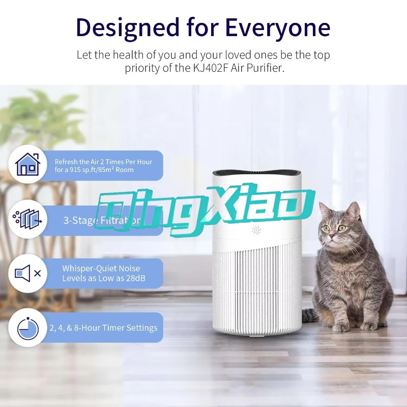 スマートアプリ制御空気清浄機、煙の臭いを除去、マイナスイオン - Smart Home App のレビューと価格