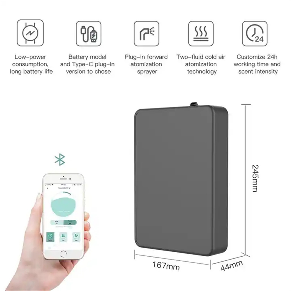 500m³対応アロマディフューザー スマートセントエアマシン - Smart Home Tools のレビューと価格